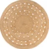 Jute Vloerkleden-vidaXL - Vloerkleed - Beige - Jute - 210 cm