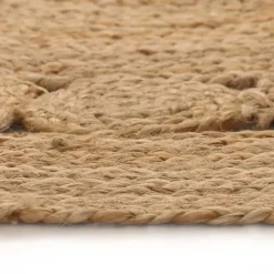 vidaXL - Vloerkleed - Beige - Jute - 180 cm