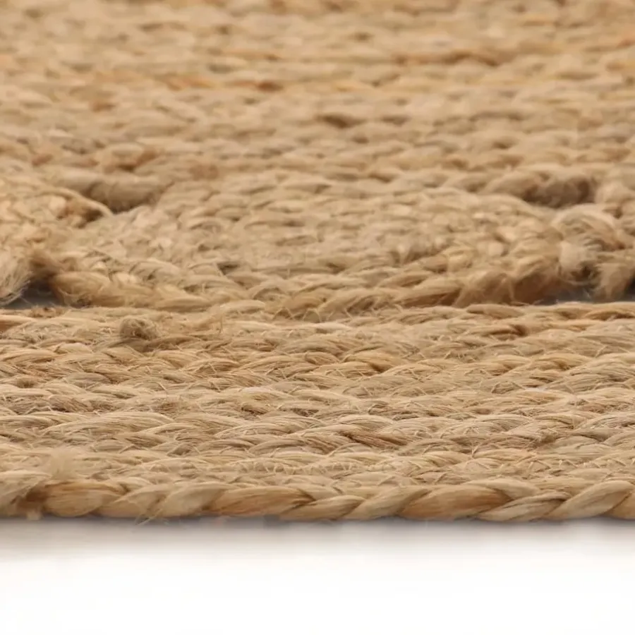 vidaXL - Vloerkleed - Beige - Jute - 180 cm