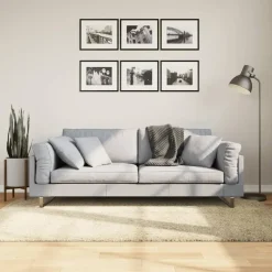 Hoogpolige Vloerkleden-vidaXL - Vloerkleed - Goud - 140 x 200 cm