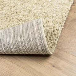 Hoogpolige Vloerkleden-vidaXL - Vloerkleed - Goud - 140 x 200 cm
