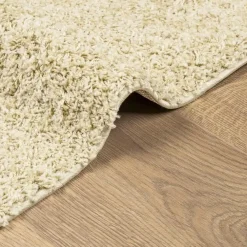 Hoogpolige Vloerkleden-vidaXL - Vloerkleed - Goud - 140 x 200 cm