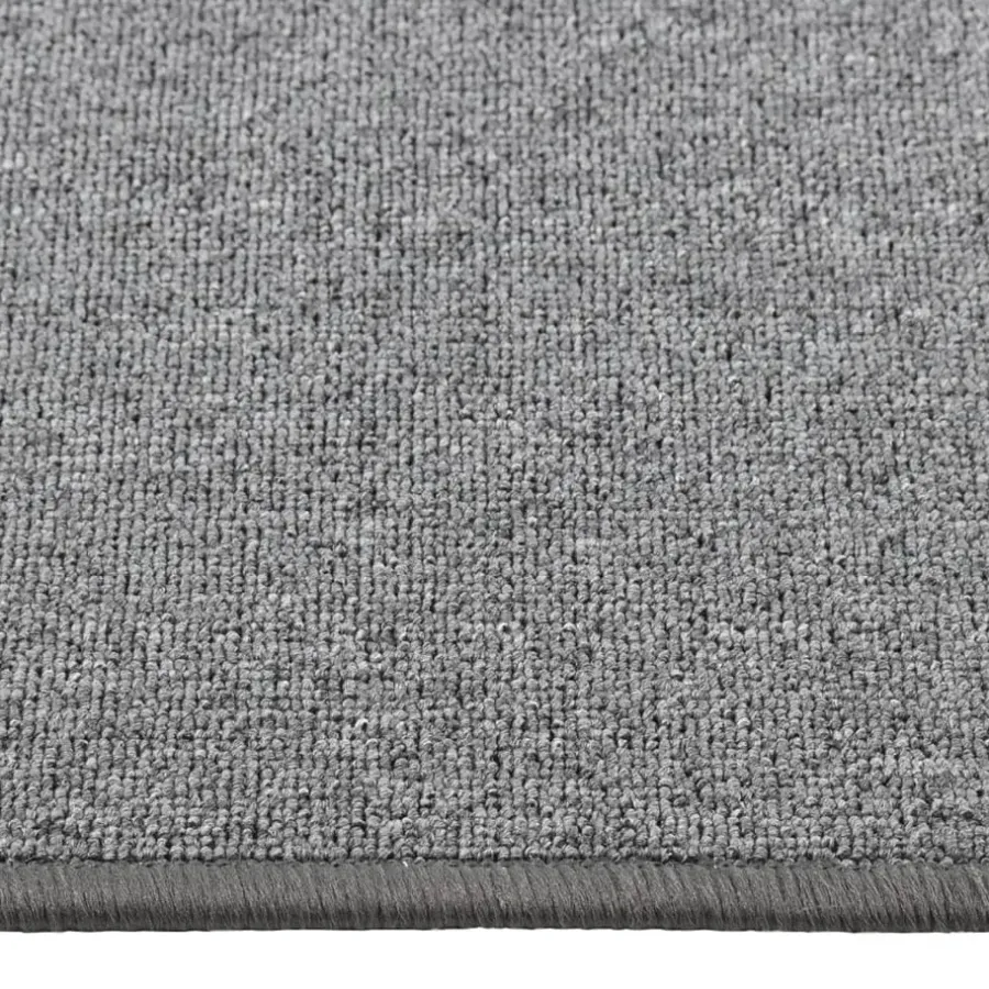 vidaXL - Vloerkleed - Grijs - Polypropyleen - 50 x 300 cm