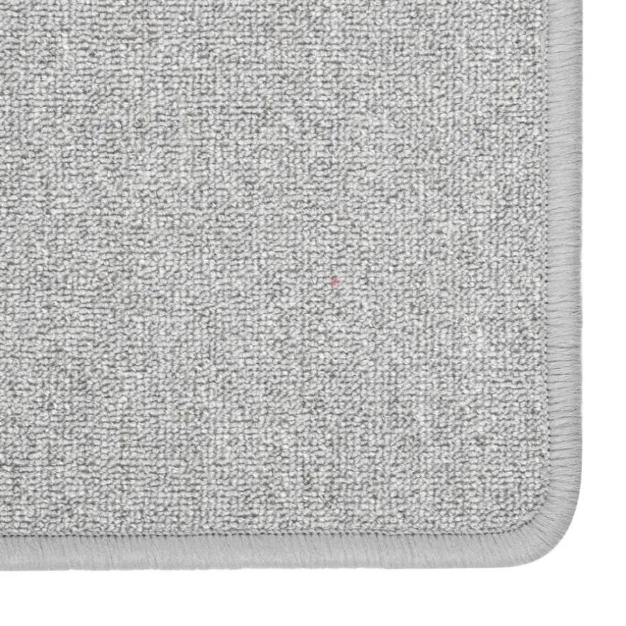 vidaXL - Vloerkleed - Grijs - Polypropyleen - 80 x 300 cm