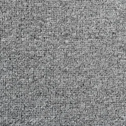 vidaXL - Vloerkleed - Grijs - Polypropyleen - 80 x 400 cm
