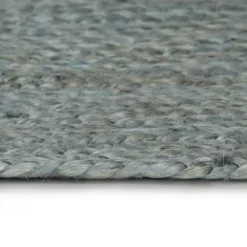 vidaXL - Vloerkleed - Groen - Jute