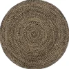 Jute Vloerkleden-vidaXL - Vloerkleed - Zwart - Jute