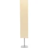vidaXL - Vloerlamp - Beige - Papier - 135 cm
