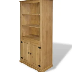 Buffetkasten-vidaXL - Wandkast - Bruin - Grenenhout