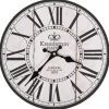 Klokken-vidaXL - Wandklok - Wit - MDF - 30 cm
