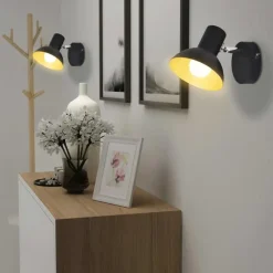 Buitenverlichting|Wandlampen-vidaXL - Wandlamp - Multikleur - Metaal - 2 stuks