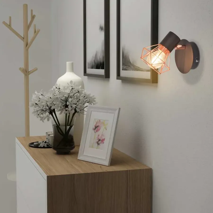 Wandlampen-vidaXL - Wandlamp - Multikleur - Metaal - 2 stuks