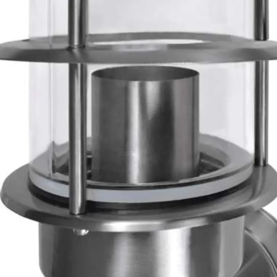 Wandlampen-vidaXL - Wandlamp - Zilver - Roestvrij staal