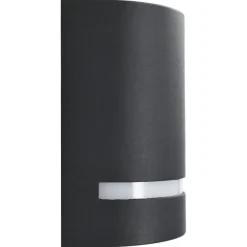 Buitenverlichting|Wandlampen-vidaXL - Wandlamp - Zwart - Aluminium - 75 x 95 x 150 mm - 2 stuks