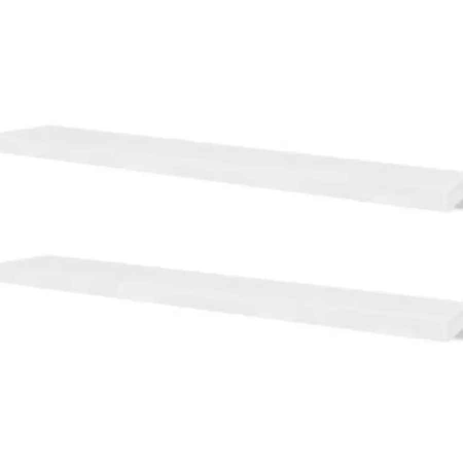 vidaXL - Wandmeubel - Wit - MDF - 120 cm - 2 stuks