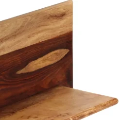 Wandplanken-vidaXL - Wandplank - Bruin - Hout - 118 x 26 x 20 cm - 2 stuks