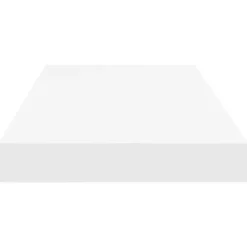 Wandplanken-vidaXL - Wandschap - Wit - MDF - 60 x 23.5 x 3.8 cm - 2 stuks