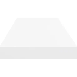vidaXL - Wandschap - Wit - MDF - 80 x 23.5 x 3.8 cm