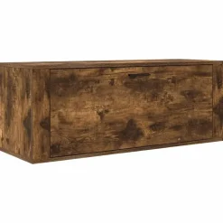 vidaXL - Wandschoenenkast - Bruin - Bewerkt hout