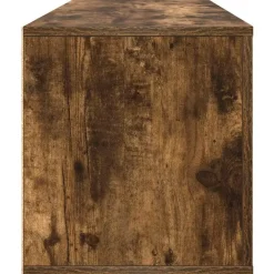 vidaXL - Wandschoenenkast - Bruin - Bewerkt hout