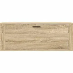 vidaXL - Wandschoenenkast - Bruin - Bewerkt hout