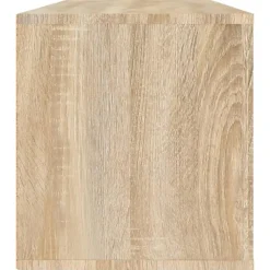 vidaXL - Wandschoenenkast - Bruin - Bewerkt hout