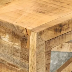 vidaXL - Wandtafel - Bruin - Hout