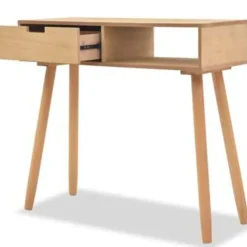 Sidetables-vidaXL - Wandtafel - Bruin - Grenenhout