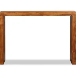 Sidetables-vidaXL - Wandtafel - Bruin - Hout