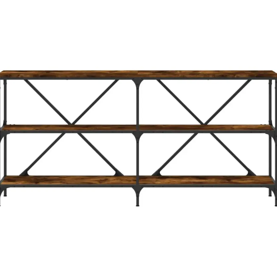Sidetables-vidaXL - Wandtafel - Bruin - Bewerkt hout