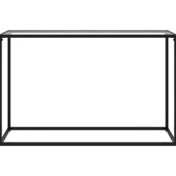 vidaXL - Wandtafel - Transparent - Glas - 120 x 35 x 75 cm