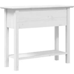vidaXL - Wandtafel - Wit - Grenenhout