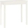 Sidetables-vidaXL - Wandtafel - Wit - Massief grenenhout - 80x40x75 cm