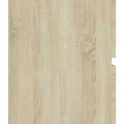 vidaXL - Wastafelkast - Bruin - Bewerkt hout - 100 x 38.5 x 45 cm
