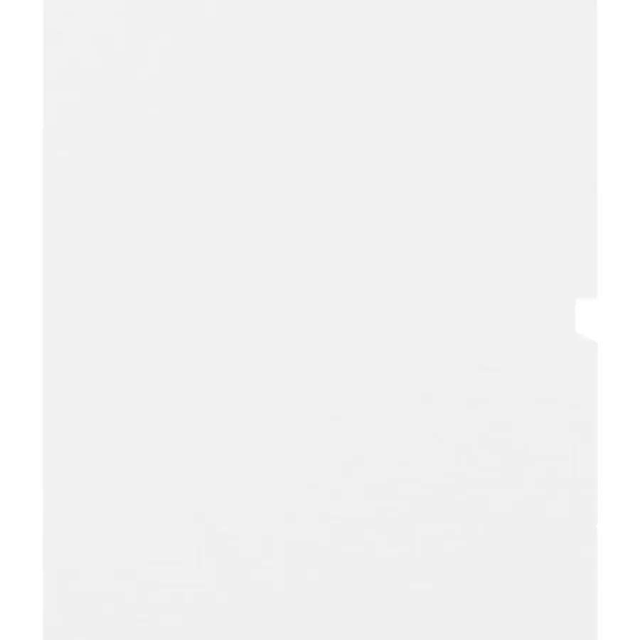 vidaXL - Wastafelkast - Wit - Bewerkt hout - 90 x 38.5 x 45 cm