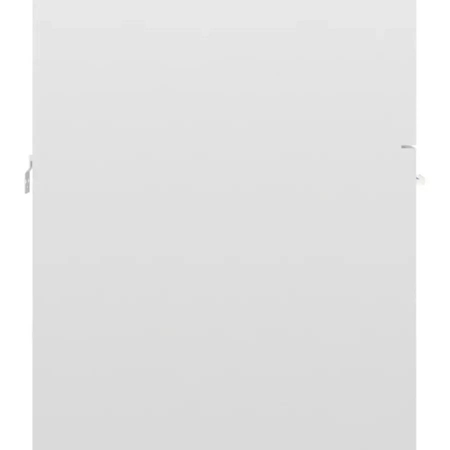 vidaXL - Wastafelkast - Wit - Bewerkt hout - 41 x 38.5 x 46 cm