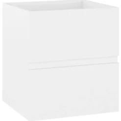 vidaXL - Wastafelkast - Wit - Bewerkt hout - 41 x 38.5 x 45 cm