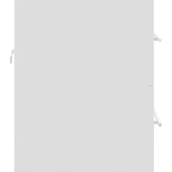 vidaXL - Wastafelkast - Wit - Bewerkt hout - 60 x 38.5 x 48 cm