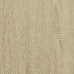 vidaXL - Wastafelonderkast met 1 deur 2 lades - Sonoma eiken - 65x33x60 cm