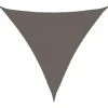 vidaXL - Zonnezeil - Antraciet - 3.6 x 3.6 x 3.6 m