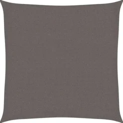 vidaXL - Zonnezeil - Antraciet - 3.6 x 3.6 m