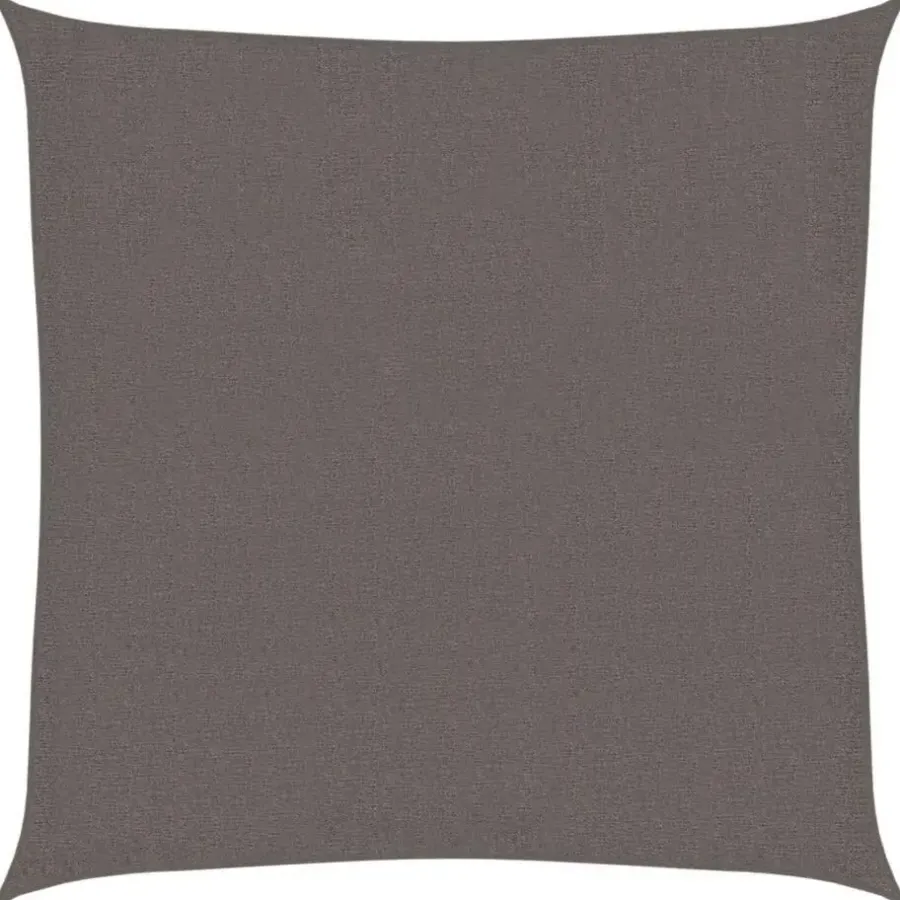 vidaXL - Zonnezeil - Antraciet - 3.6 x 3.6 m