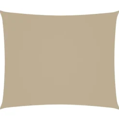 Schaduwdoeken-vidaXL - Zonnezeil - Beige - 4 x 6 m