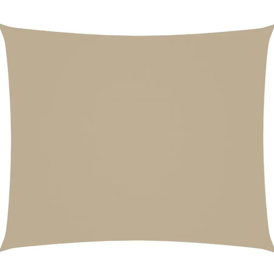 Schaduwdoeken-vidaXL - Zonnezeil - Beige - 4 x 6 m