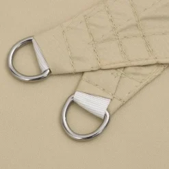 Schaduwdoeken-vidaXL - Zonnezeil - Beige - 3.6 x 3.6 m
