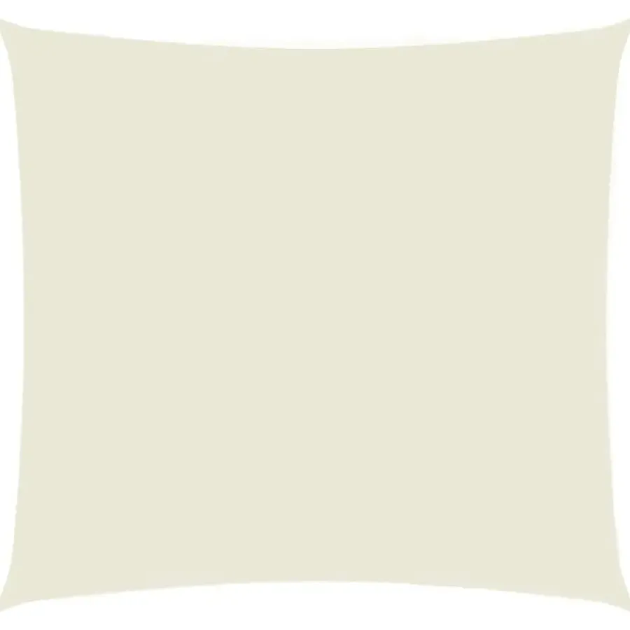 Schaduwdoeken-vidaXL - Zonnezeil - Crème - 3.6 x 3.6 m