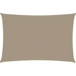 Schaduwdoeken-vidaXL - Zonnezeil - Taupe - 2 x 4 m