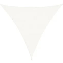 vidaXL - Zonnezeil - Wit - 3.6 x 3.6 x 3.6 m