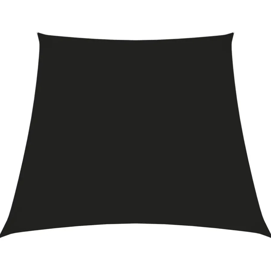 vidaXL - Zonnezeil - Zwart - 3/4 x 3 m