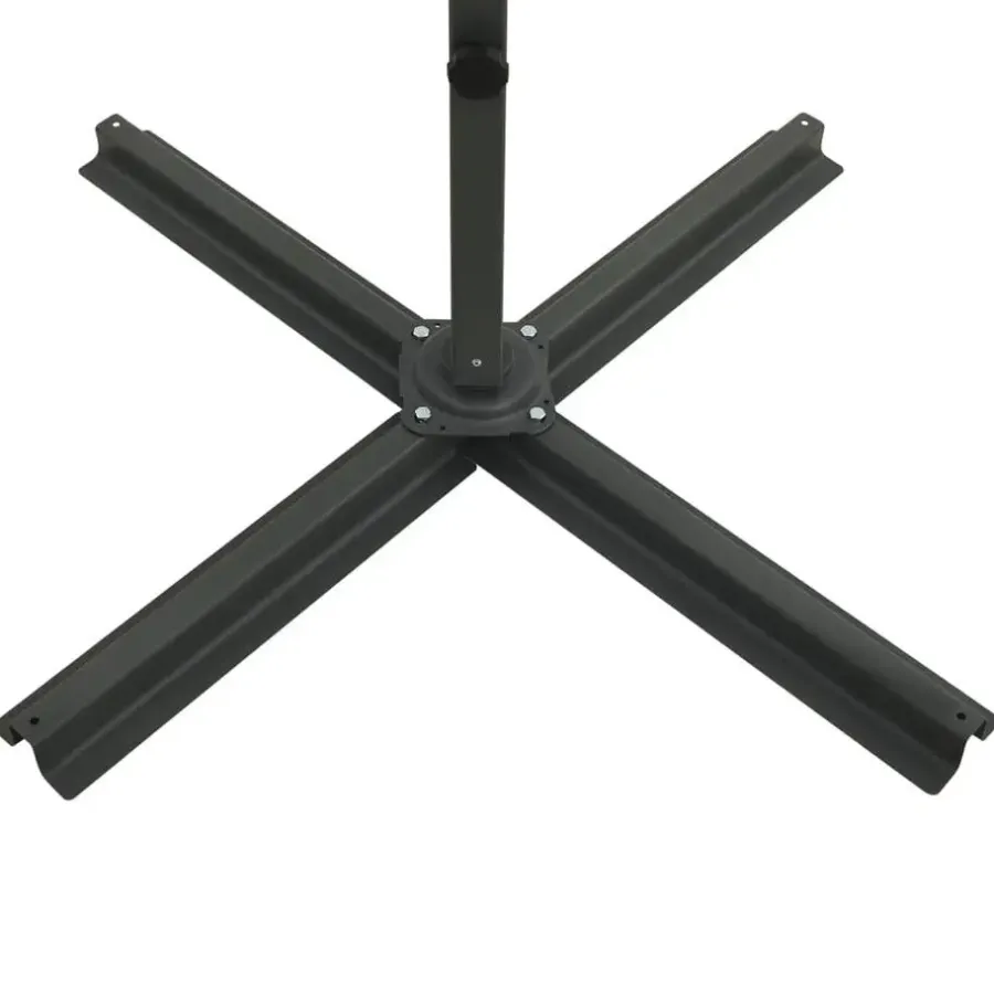 vidaXL - Zweefparasol - Antraciet - 300 cm